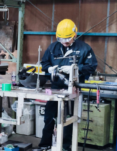 働く従業員の様子